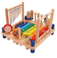 I'm Toy Holz Musikcenter - Musikinstrumente Spielzeug Set