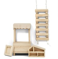 Lundby Holz Puppenhausmöbel DIY Spielset - kreatives Spielzeug-2