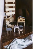 Lundby Holz Puppenhausmöbel DIY Spielset - kreatives Spielzeug-3