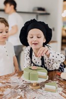Micki Holz-Prinzessinnentorte Spielzeug - pädagogisches Rollenspiel Kuchen-3