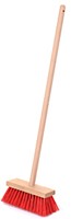 Klein Holz Straßenbesen - Kinderbesen Spielzeug 77cm rot