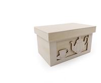 Hobby Group Teekiste aus Holz 16x10x8,5 cm