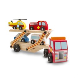 Melissa & Doug Rettungsfahrzeugtransporter