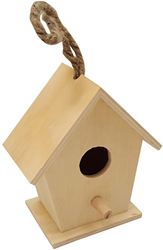 Playwood Holz Vogelhaus Bastelset - Gestalte dein eigenes Vogelhaus