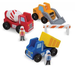 Melissa & Doug Baufahrzeug-Set