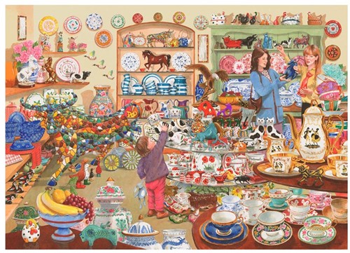 House of Puzzles Stiere Im Porzellanladen - 1000 Teile