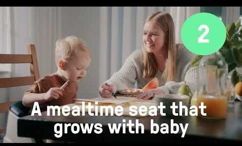 Ingenuity 2-in-1 Kindersitz Sitzerhöhung multicolor - Babysitz ab 6 Monaten-3