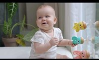 Hape Rassel Spielzeug Cheery Critter Rattle Trio Baby-3