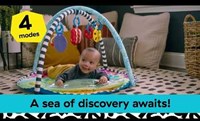 Baby Einstein Babygym Wassermatte 2-in-1 Spielmatte sensorisches Spielzeug-3