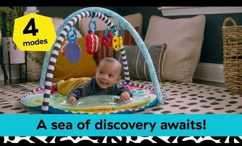 Baby Einstein Babygym Wassermatte 2-in-1 Spielmatte sensorisches Spielzeug-3