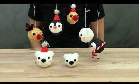 Creativ Company Bastelset Arktis-Tiere für Kinder mit Bastelmaterial-3