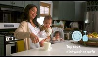 Ingenuity Babyflaschenhalter Robin's Egg Blue - praktische Flaschenhalterung Baby-3