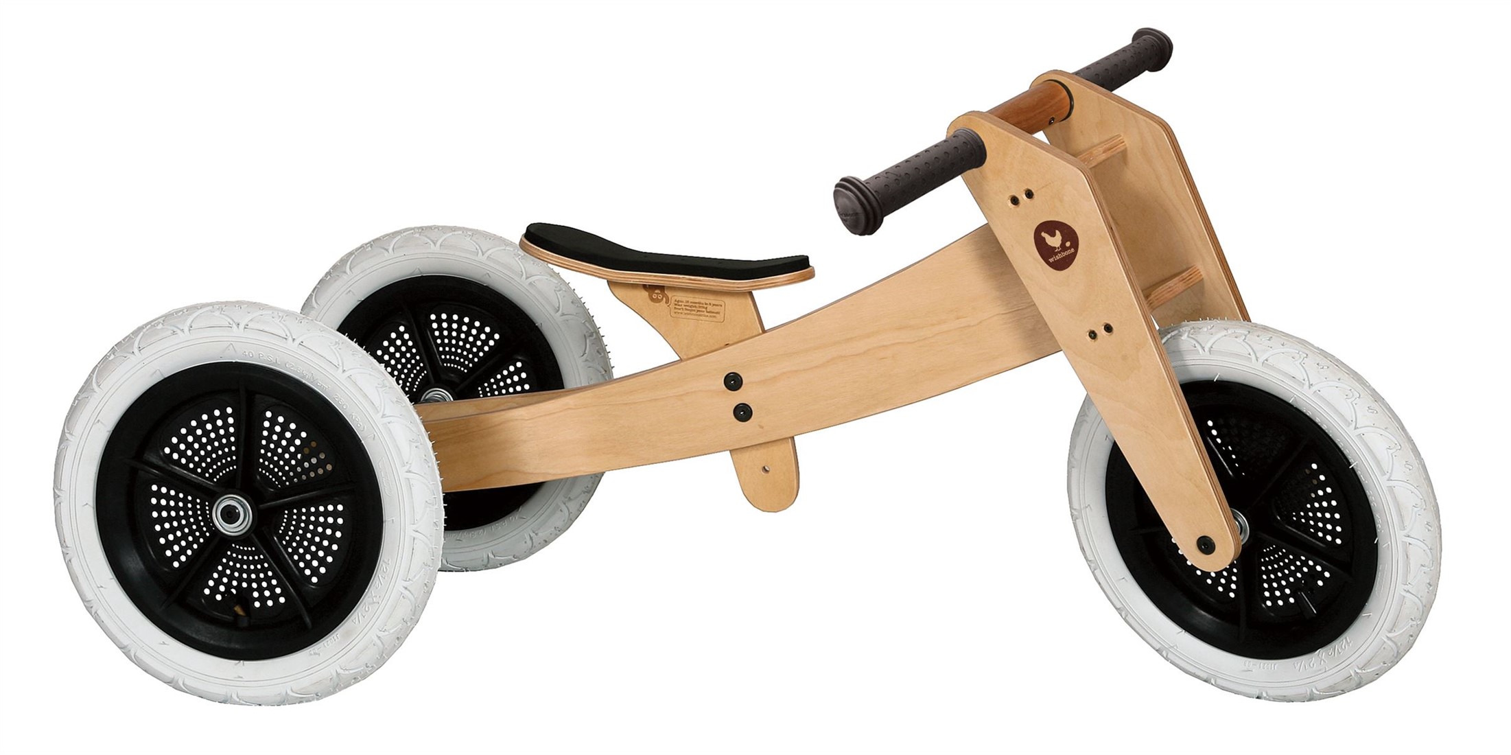 Wishbonebike Holz Laufrad 3 in 1