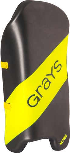 Grays Hockey Beinschützer schwarz gelb Medium für Torhüter