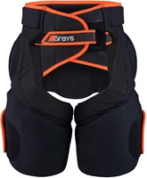 Grays Hockey Torwartshort Elite Padded schwarz orange Größe M