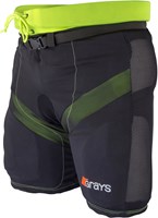 Grays Hockey Torwartshort Nitro Padded Small schwarz gelb fluo