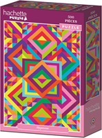 Hachette Puzzle Hypnose - bunte Puzzle 500 Teile-2