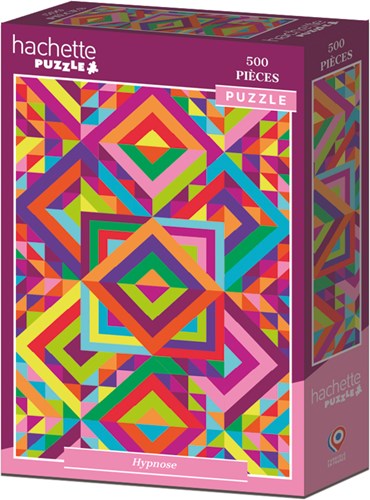 Hachette Puzzle Hypnose - bunte Puzzle 500 Teile-2