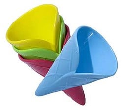 Spielstabil Sandspielzeug Eiswaffel Pastell – Sandform für Kinder