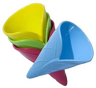 Spielstabil Sandspielzeug Eiswaffel Pastell – Sandform für Kinder