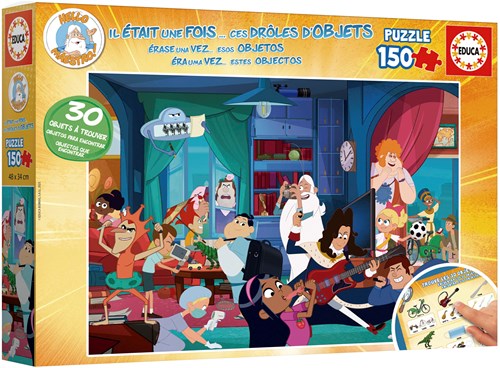 Educa Puzzle lustige Gegenstände - 150 Teile Kinderpuzzle-2