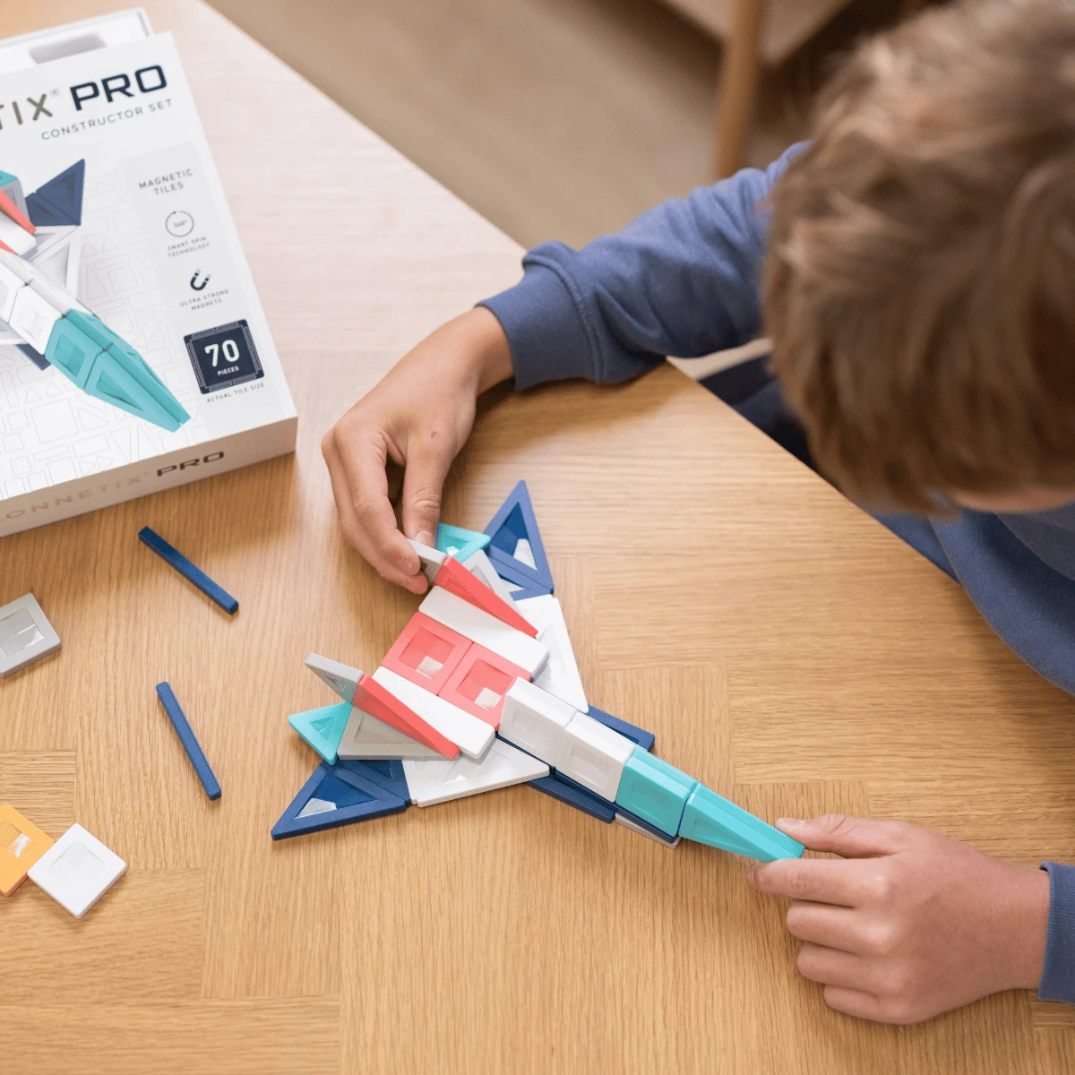 Connetix magnetisches Konstruktionsspielzeug PRO Constructor Set 70 Teile-2
