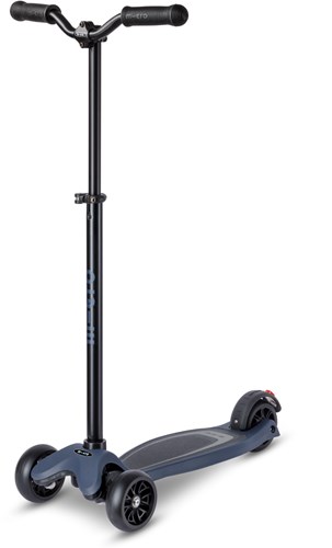 Micro Scooter Kickboard Reloaded Blau mit verstellbarem Lenker und Licht