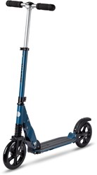 Micro Tretroller Suspension Blau - Kinderroller mit Doppel-Federung und verstellbarem Lenker