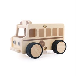 Guidecraft Holz Schulbus Spielzeugbus für Kinder