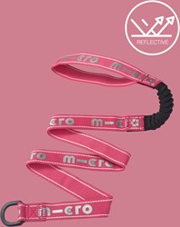 Montii Micro Scooter Tragegurt elastisch pink reflektierend - Kinder Scooter Zubehör