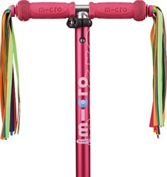 Micro Lenkerbänder Neon für Kinderroller - bunte Ribbons Zubehör