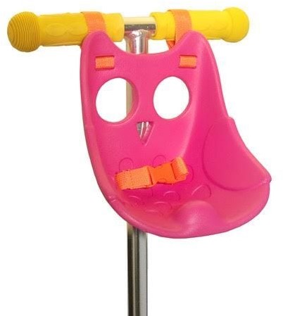 Scootaheadz Scootaseatz doll seat pink