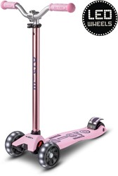 Micro Maxi Micro Scooter Pro LED Pink - Kinderroller mit LED Rädern