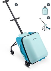 Micro ride-on Koffer Eazy Allrounder blau - Kindergepäck und Buggy