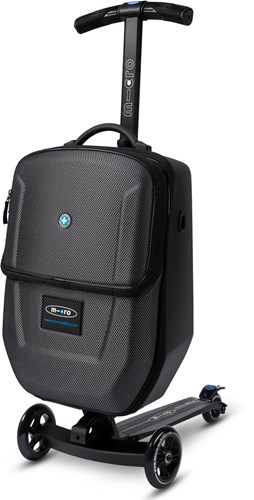 Micro Koffer Scooter Micro Luggage 4.0 - Handgepäck mit Tretrollerfunktion