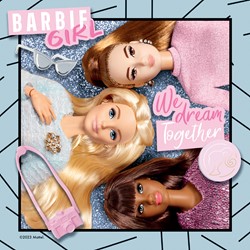 Puzzel 3x49 stukjes Barbie: Inspire the World!