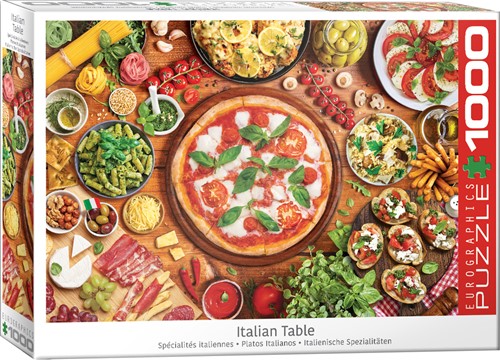 Eurographics Italienischer Tisch Jigsaw Puzzle - 1000 Teile-2