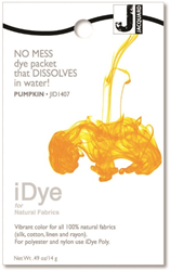 Jacquard Textilfarbe iDye Natural 14 g Kürbis für Naturstoffe