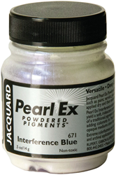 Jacquard Pigment Spielzeug Pearl Ex 14 g Interference Blue kreativ