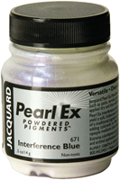 Jacquard Jacquard Pearl Ex Pigment 14 gr Interference Blue
