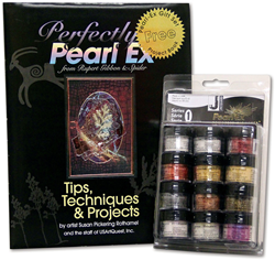 Jacquard Pearl Ex Pigmente Set 12 Farben mit Heft - kreatives Spielzeug