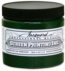 Jacquard Siebdruckfarbe 118 ml grün gelb Textilfarbe