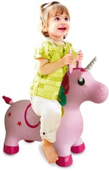 Jamara Jamara - Bouncing Animal  Unicorn multicolour with pump