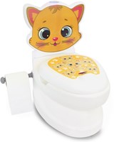 Jamara Jamara - My small Toilet Cat with flush sound and Toilet paper holder