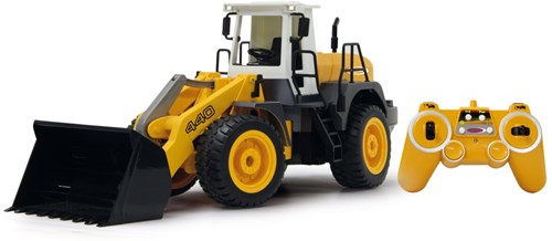 Jamara RC Radlader 440 1:20 2,4 GHz gelbes Spielzeugfahrzeug-2