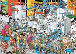 Jan van Haasteren Süßigkeiten Fabrik 500 Teile
