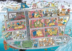 Jumbo Jan Van Haasteren - Kreuzfahrtschiff - 1000 Teile
