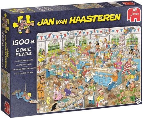 Jumbo Puzzle Jan van Haasteren Kuchen Turnier - 1500 Teile-2
