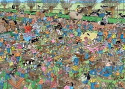 Jumbo 20046 Holländischer Markt-1000 Teile Puzzlespiel