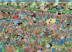 Jumbo Puzzle Holländischer Markt - 1000 Teile Puzzlespiel